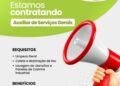 V.V refeições seleciona Auxiliar de serviços gerais, Nutricionista Trainee, Téc. de nutrição, Auxiliar de cozinha, Açougueiro; Envie seu currículo!