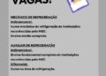 Empresa seleciona Mecânico de refrigeração, Auxiliar de De refrigeração; Envie seu currículo!