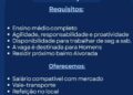 Empresa está selecionando Ajudante de produção; Envie seu currículo!