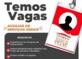 Morada do peixe seleciona Auxiliar de serviços gerais, Auxiliar de financeiro; Envie seu currículo!