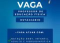 Seleção para seguinte vaga Professor de educação física estagiário; Envie seu currículo!