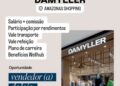 Damyller Amazonas Shopping seleciona Vendedor (a) de Loja; Envie seu currículo!