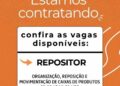 Empresa está selecionando Repositor; Envie seu currículo!