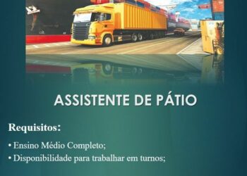 Empresa Multinacional seleciona Assistente de pátio; Envie seu currículo!