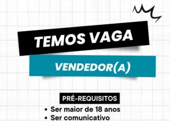 Empresa está selecionando Vendedor (a); Envie seu currículo!