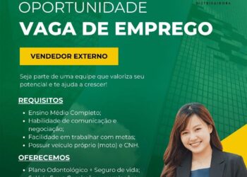 Empresa está selecionando Vendedor externo; Envie seu currículo!