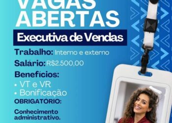 Seleção para vaga de Executivo de vendas; Envie seu currículo!
