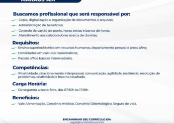 Combitrans está selecionando Auxiliar de rh; Envie seu currículo!