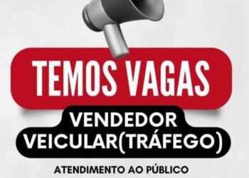 Empresa está selecionando Vendedor celular tráfego; Envie seu currículo!