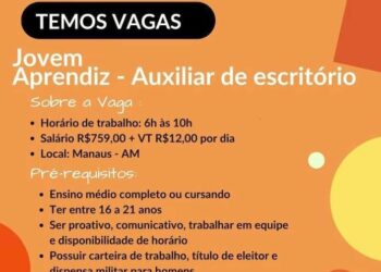 Empresa está selecionando Auxiliar de escritório; Envie seu currículo!