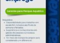 Empresa está selecionando Gerente de parque aquático; Envie seu currículo!
