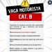 Empresa está selecionando Motorista Cat B; Envie seu currículo!